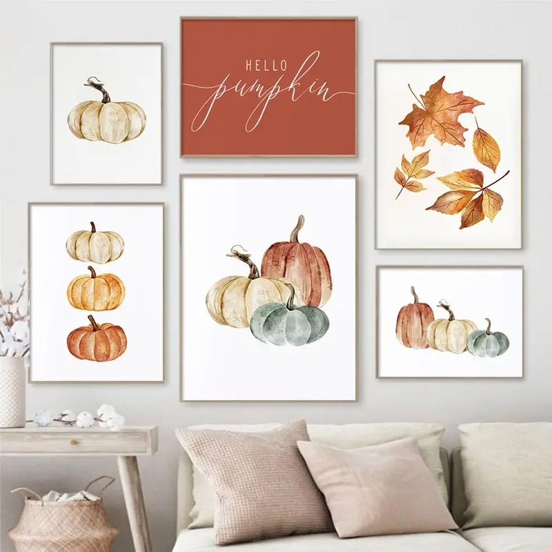 Resin Art Quote - Halloween Herfst Herfst Gezegden Diamant Poster