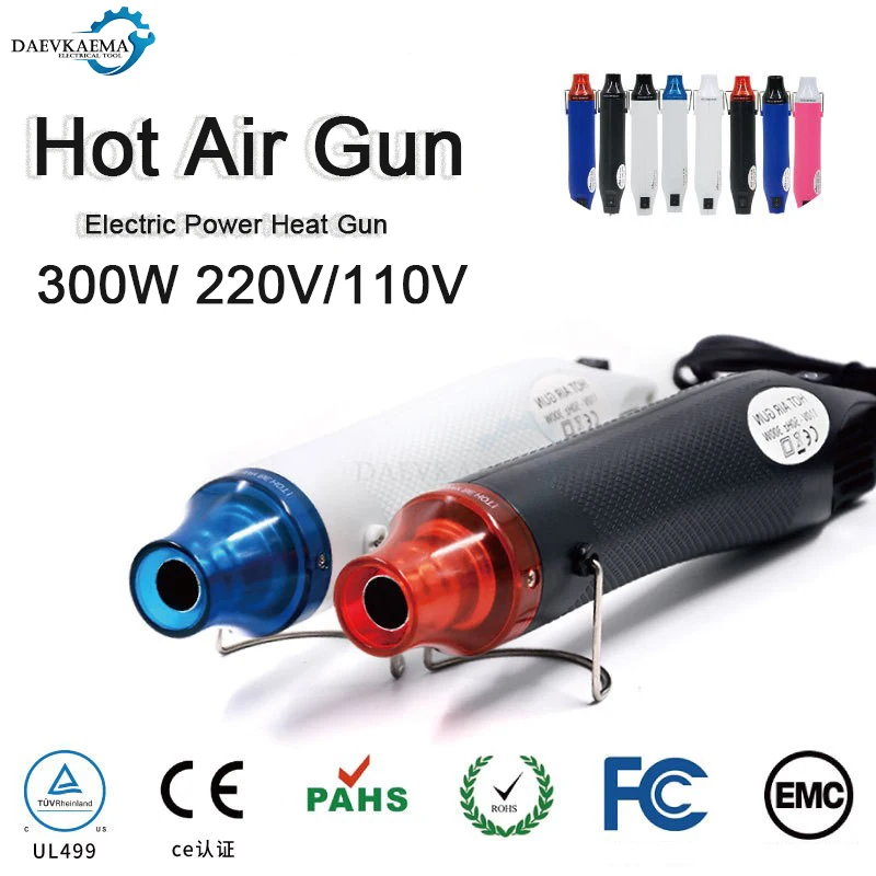Resin Art Heat Gun - Mini Heteluchtpistool 220V/110V voor DIY knutselwerk,