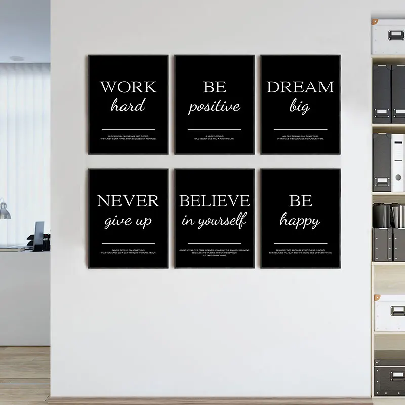Resin Art Quote - Moderne eenvoudige inspirerende citaten Diamond Art