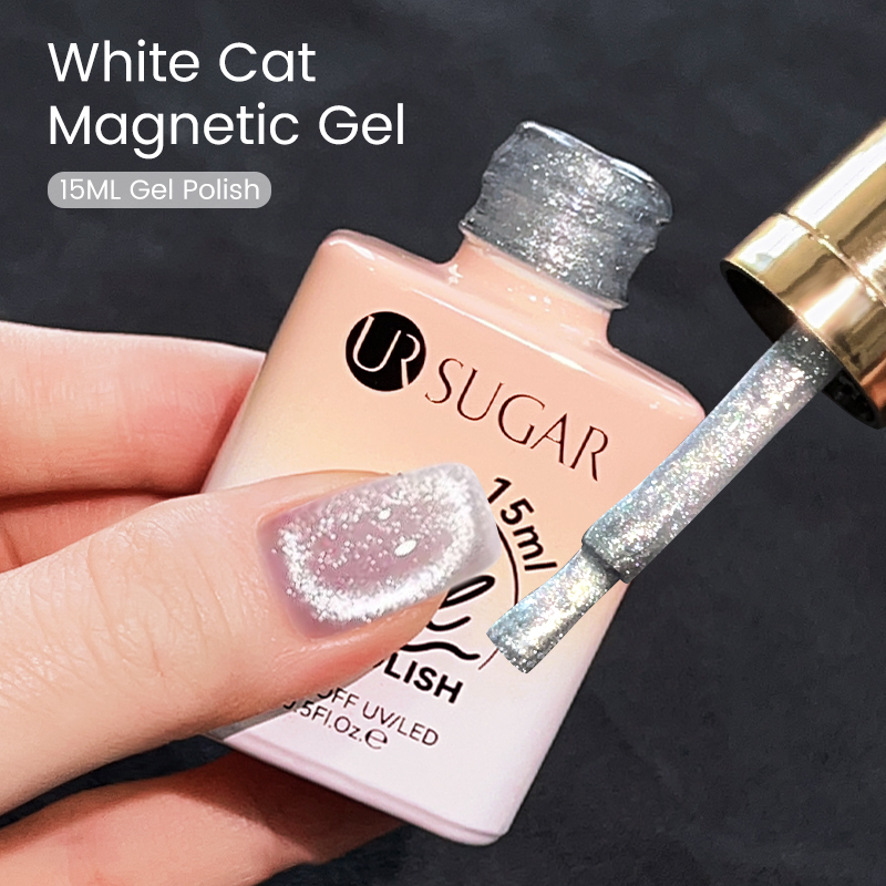Resin Art Uv Light - UR SUGAR 15ml Witte Kattenoog Magnetische