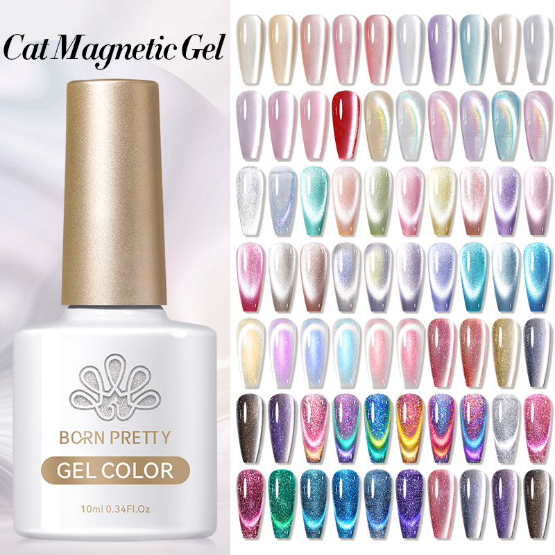 Resin Art Uv Light - BORN PRETTY 10ml Kat Magnetische Gel
