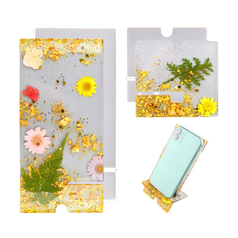 Resin Art Heat Gun - Hotselling DIY hars telefoonstandaard mal rechthoekige