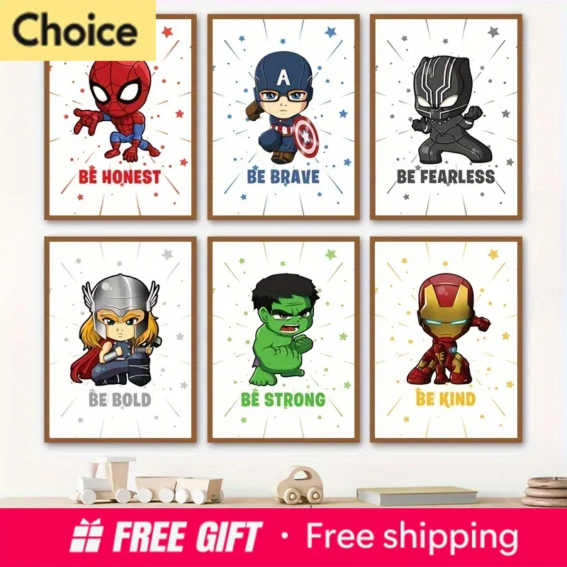 Resin Art Quote - Superhelden Spider-Man kunstafdrukken cartoon posters inspirerende