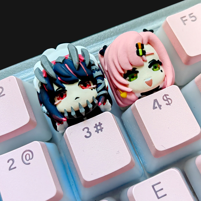 Resin Art Zone - Op voorraad Hars Art Keycap Zenless
