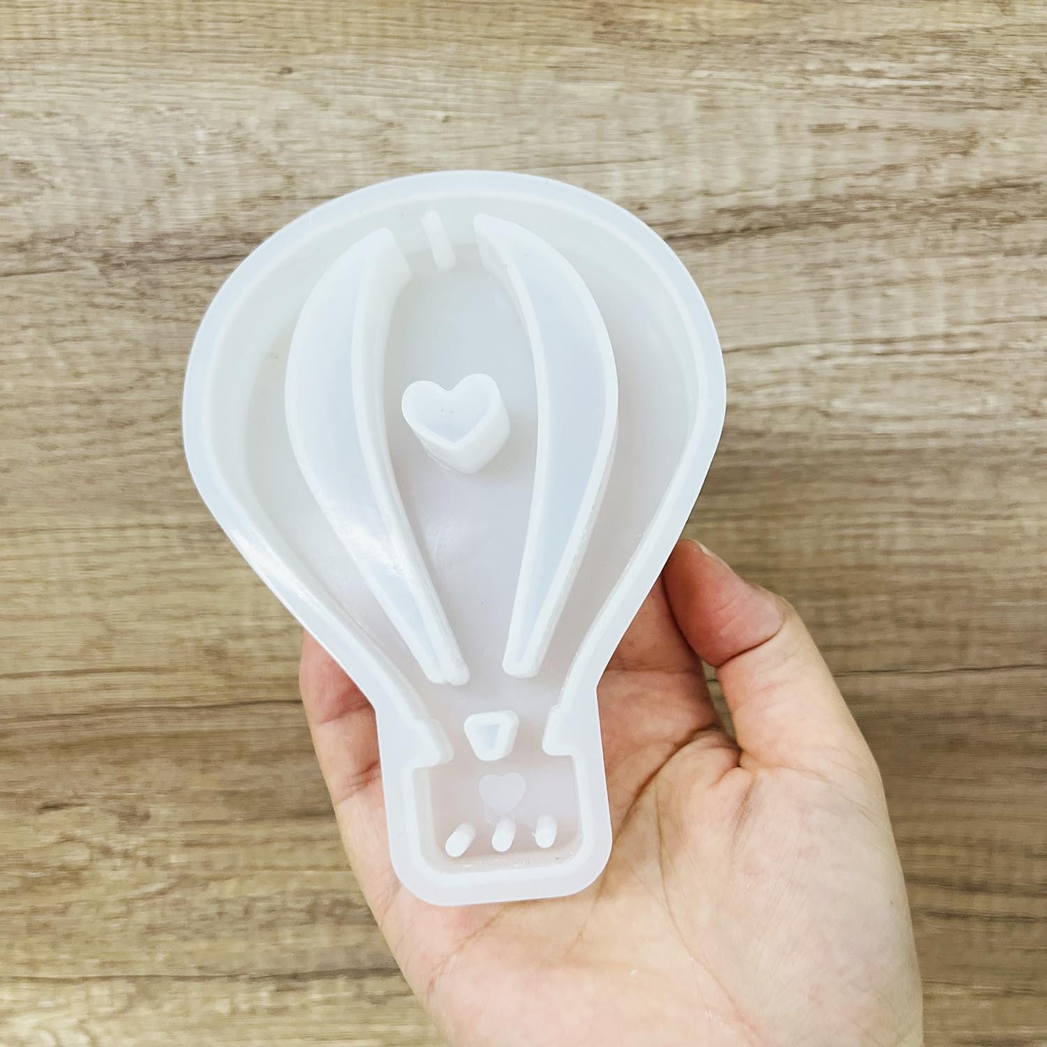 Resin Art Heat Gun - Heteluchtballon Liefde Siliconen Mal Multifunctionele DIY-vorm