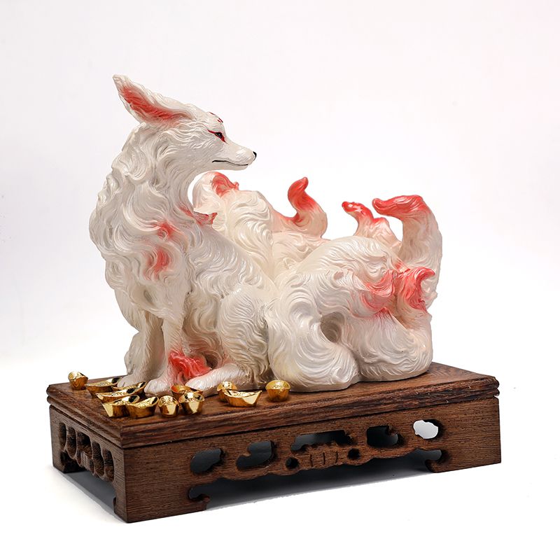 Negenstaartige vos ornamenten, - Resin Art For Anniversary Gift recensie en prijs