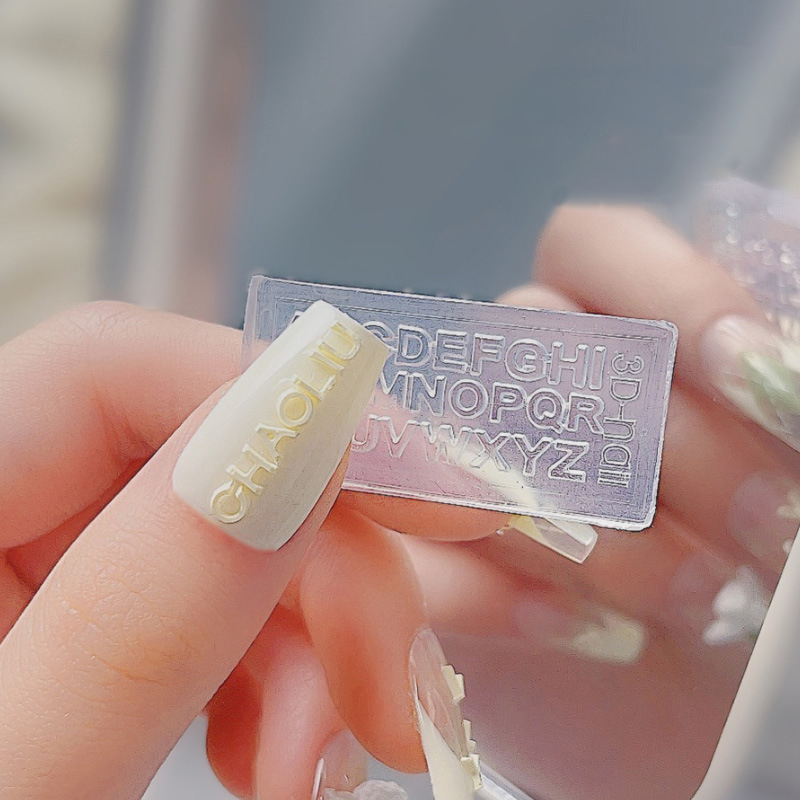 A-Z Letters Nail Art Siliconen - Resin Art Zone recensie en prijs