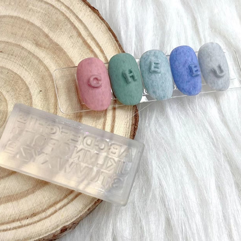A-Z Letters Nail Art Siliconen - Resin Art Zone recensie en prijs