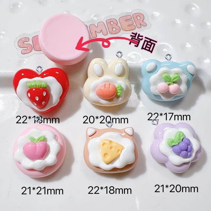10 stuks simulatie schattige f - Resin Art Earrings recensie en prijs