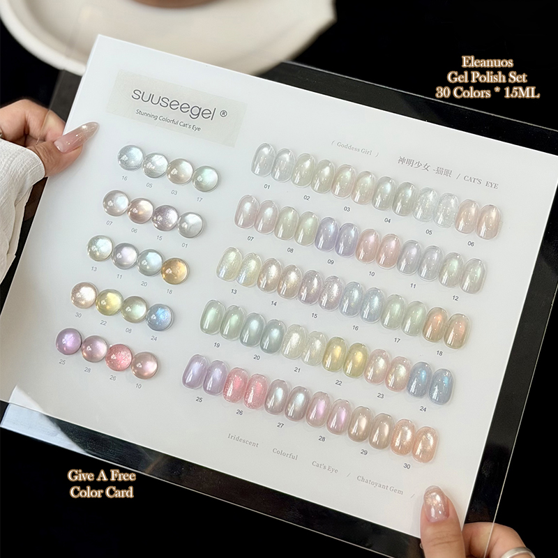 Sheer Cat Eye Gel Polish 30 Kl - Resin Art Uv Light recensie en prijs