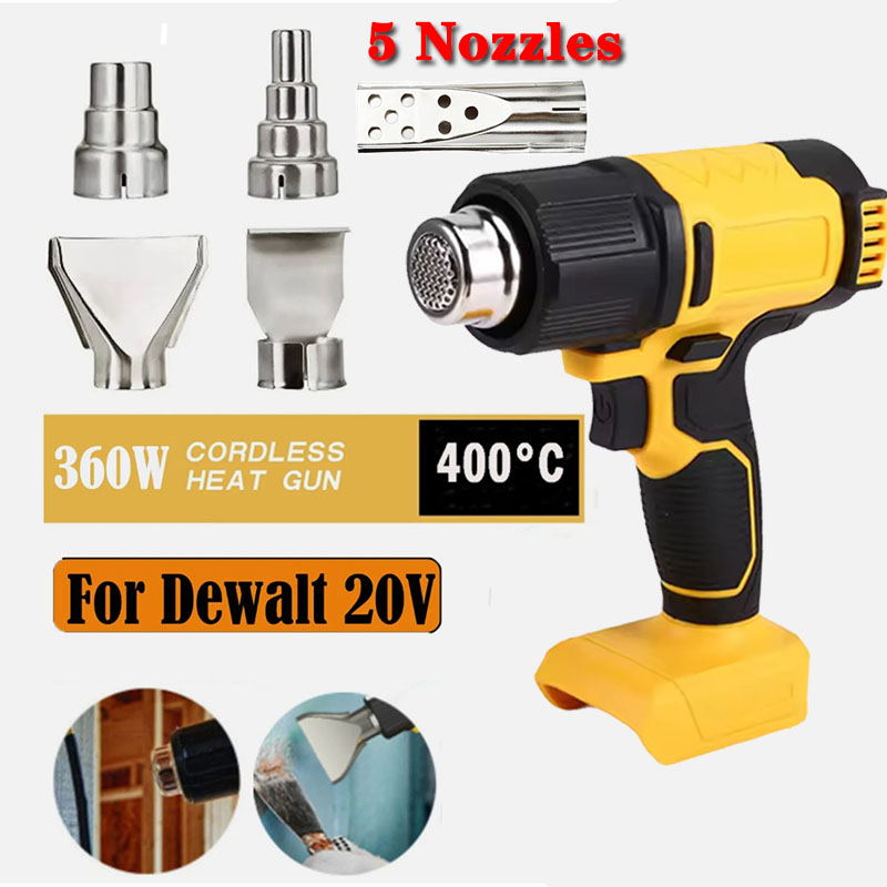 Draadloze heteluchtpistool voo - Resin Art Heat Gun recensie en prijs