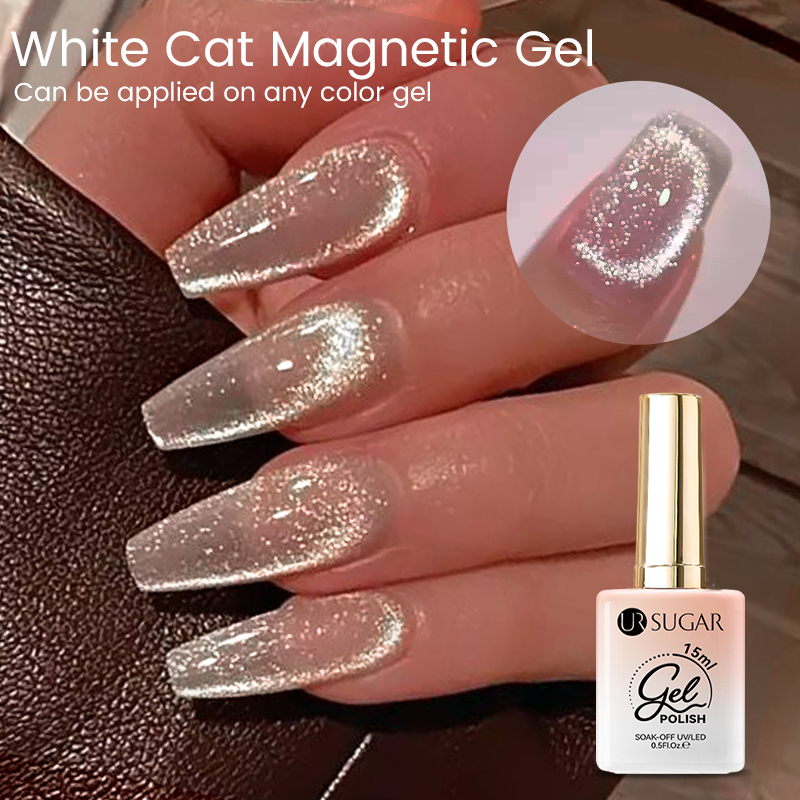 UR SUGAR 15ml Witte Kattenoog  - Resin Art Uv Light recensie en prijs