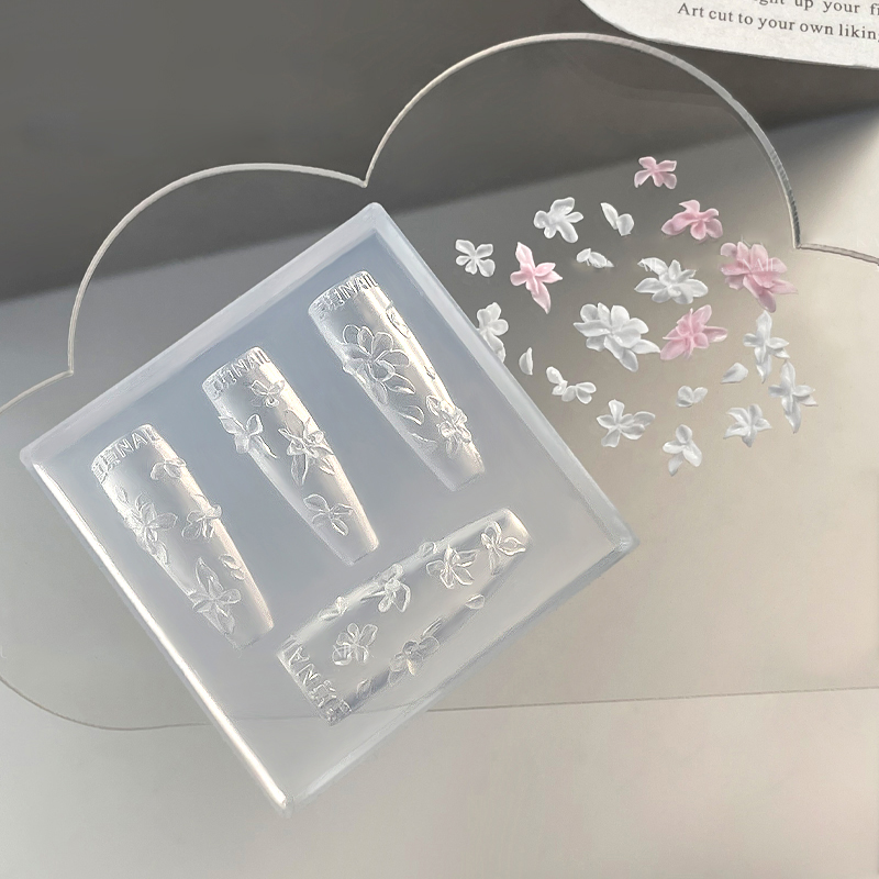 Z. 3D Bloemen Nagelvorm DIY Si - Resin Art Zone recensie en prijs
