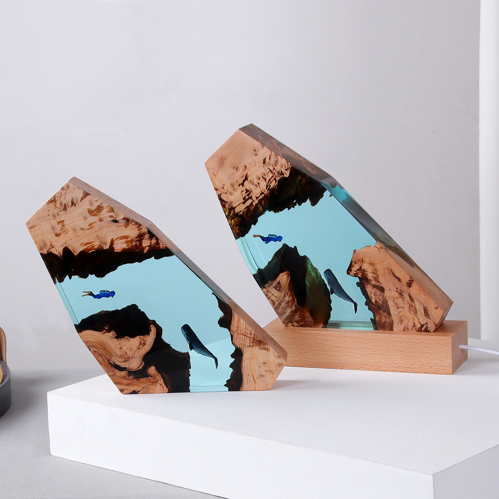 Nieuwe onderwatergrot walvis d - Resin Art For Anniversary Gift recensie en prijs