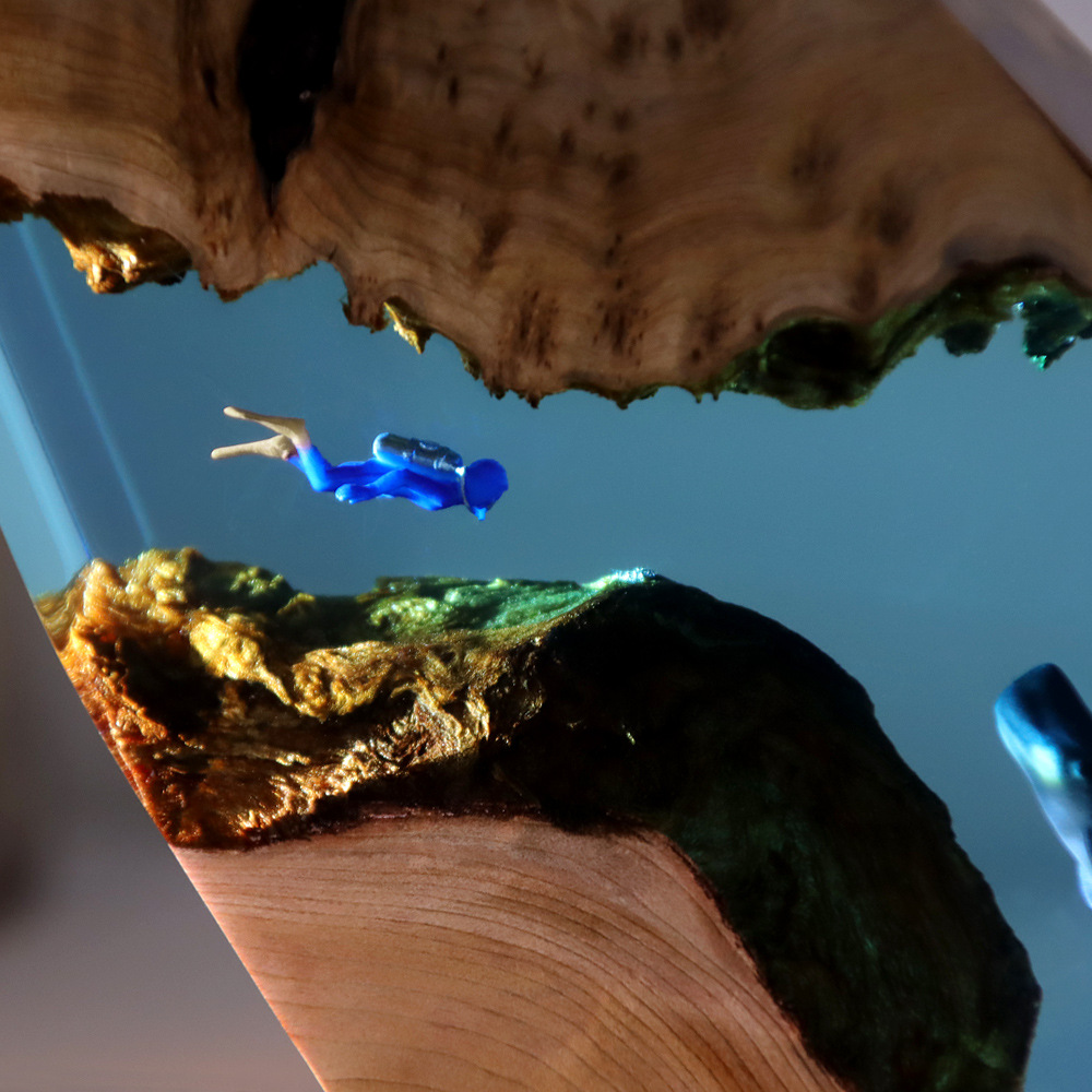 Nieuwe onderwatergrot walvis d - Resin Art For Anniversary Gift recensie en prijs