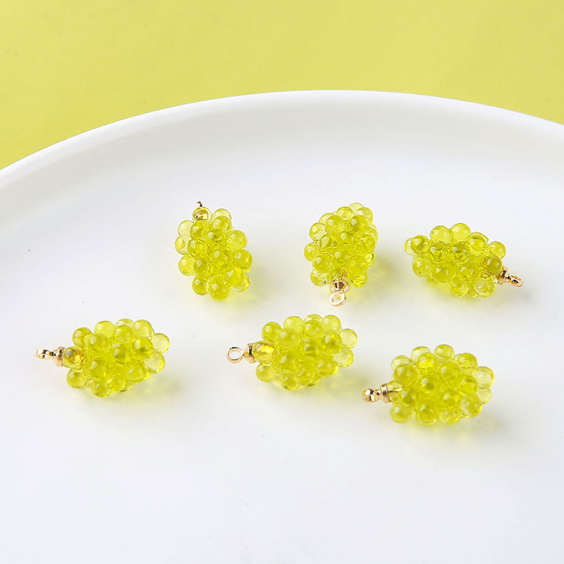 6 stuks schattige kleine druiv - Resin Art Earrings recensie en prijs