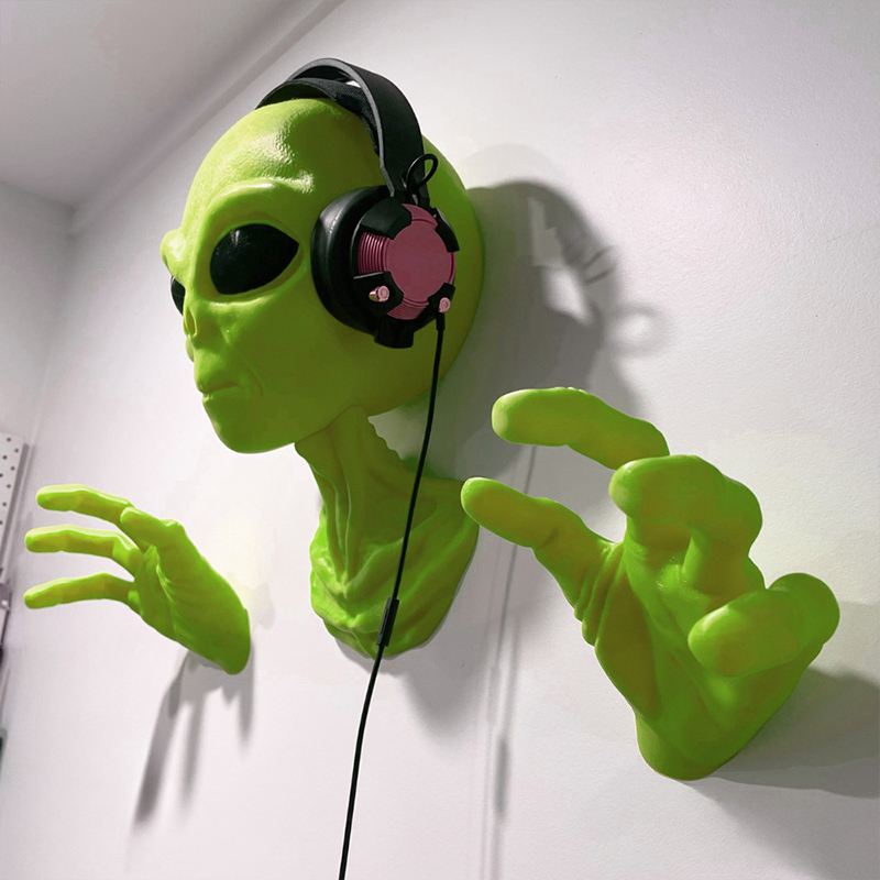 UFO Alien Wall Art hangend orn - Resin Art Zone recensie en prijs