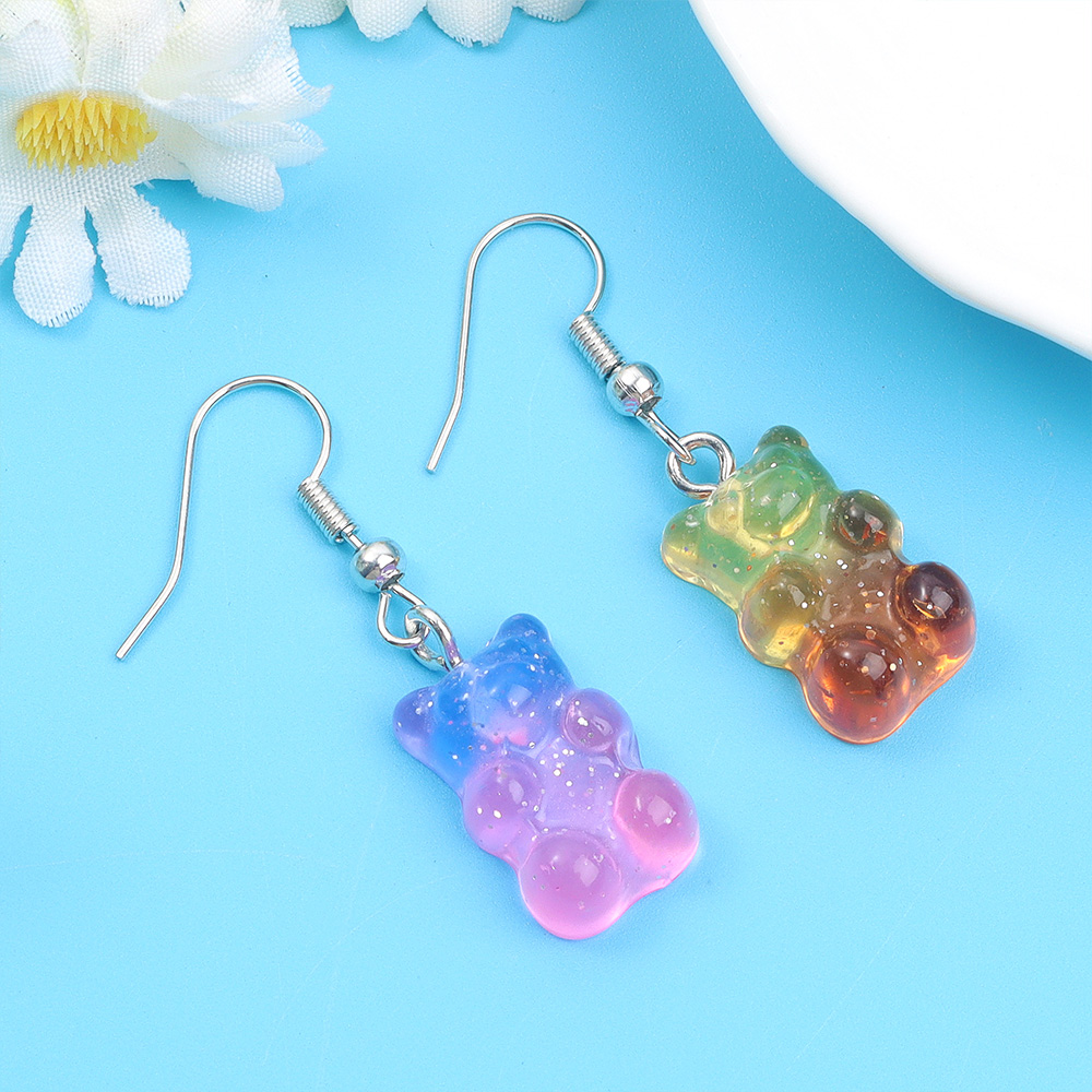 DW82 10 stuks dubbele kleur ha - Resin Art Earrings recensie en prijs