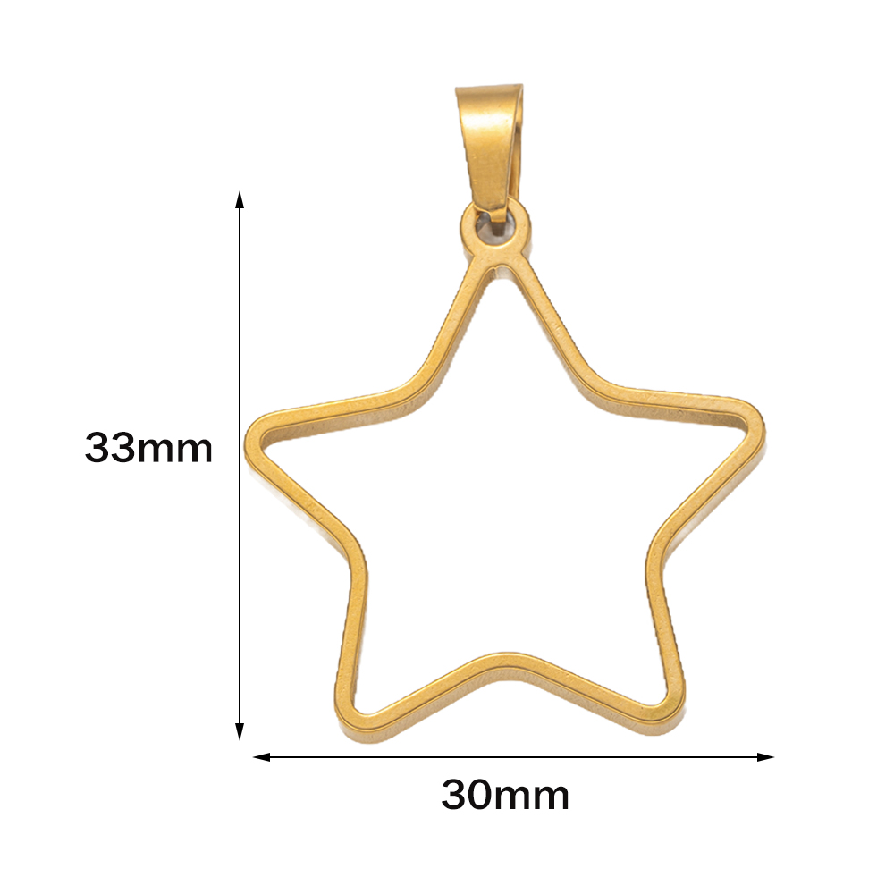 5 stuks roestvrij staal open r - Resin Art Earrings recensie en prijs