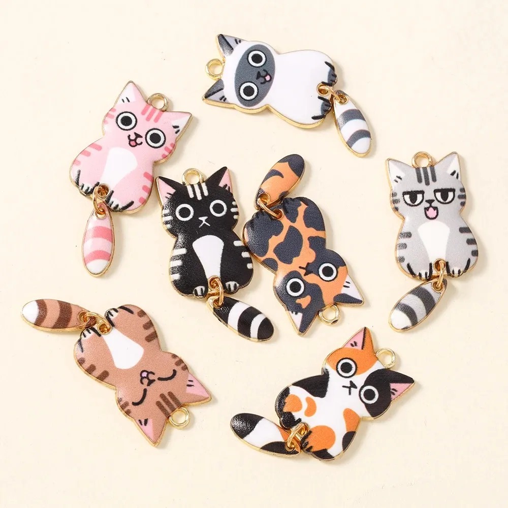 10 Stuks 16×39mm Leuke Cartoon - Resin Art Earrings recensie en prijs