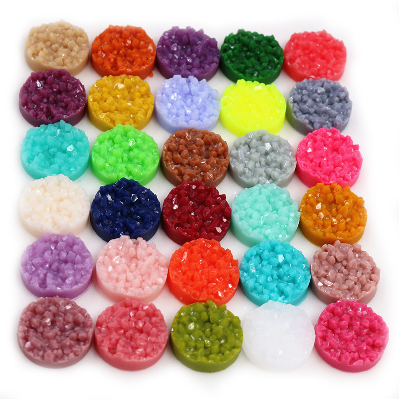 40pcs Hars Druzy Cabochons Dom - Resin Art Earrings recensie en prijs