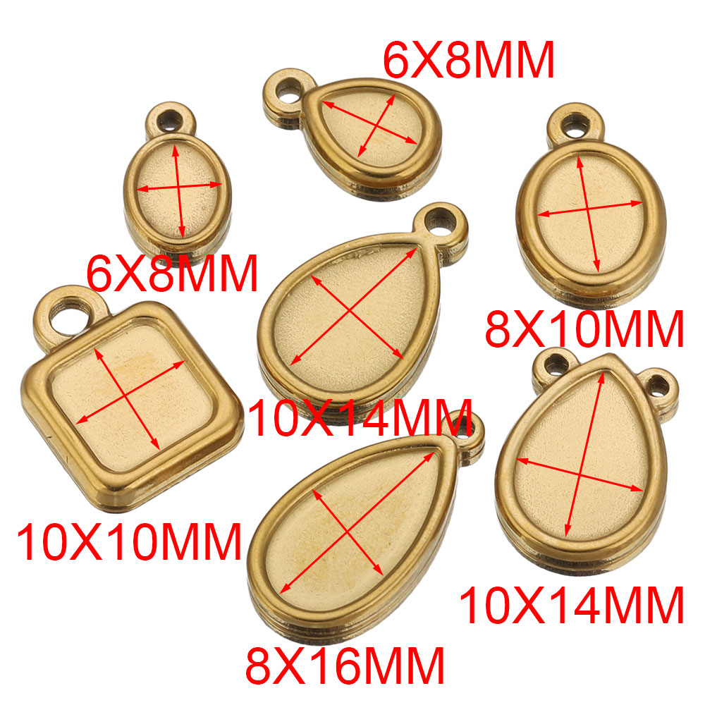 5 stuks roestvrijstalen vierka - Resin Art Gift Ideas recensie en prijs