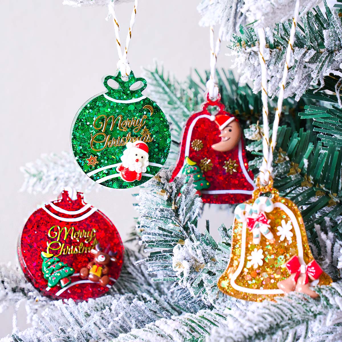 Kerst Tag Hanger Siliconen Mal - Resin Art Things recensie en prijs