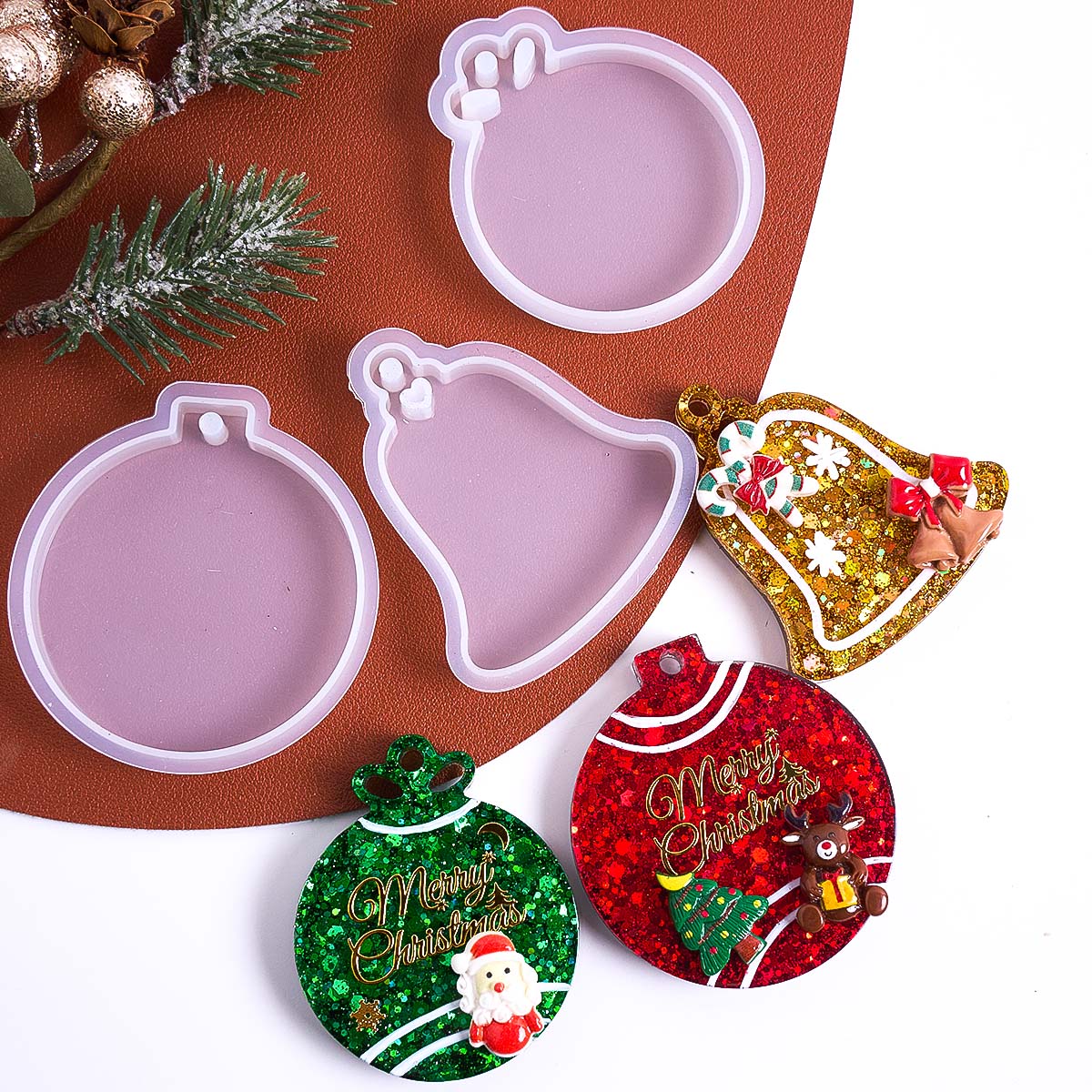 Kerst Tag Hanger Siliconen Mal - Resin Art Things recensie en prijs