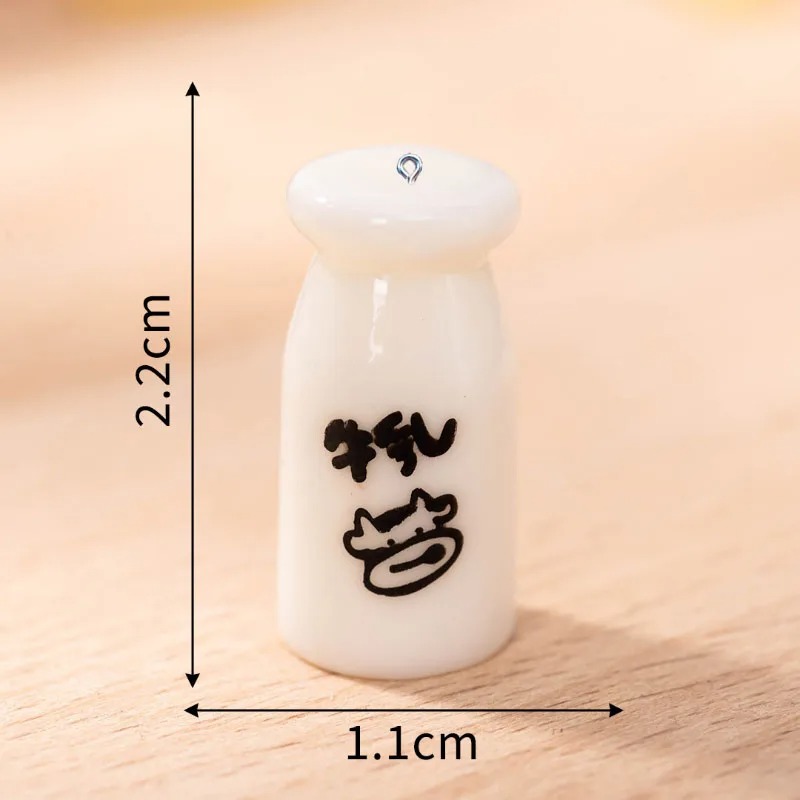 10 stuks mini melkflesjes hars - Resin Art Earrings recensie en prijs