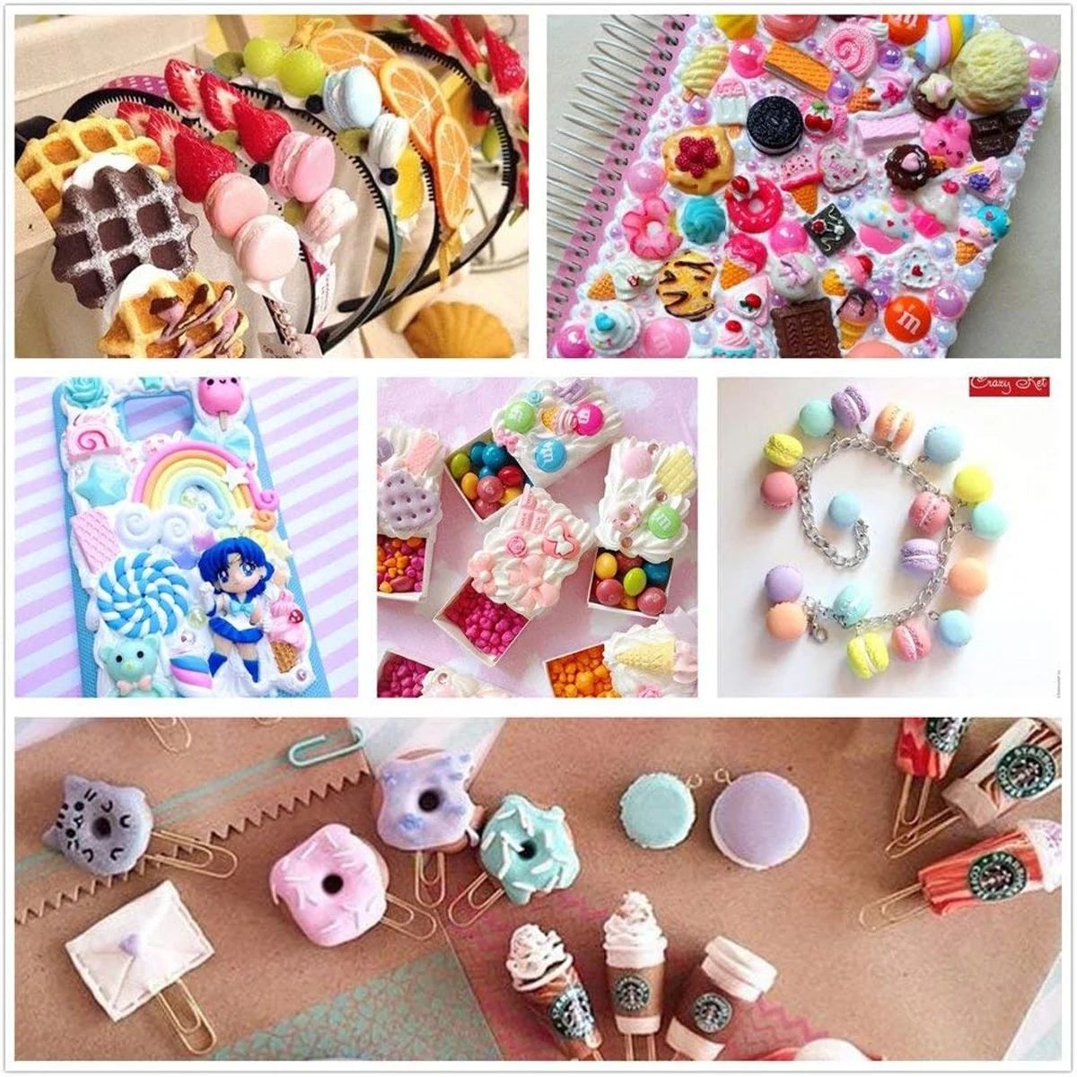 30pcs Willekeurige Snoep Slime - Resin Art Gift Ideas recensie en prijs