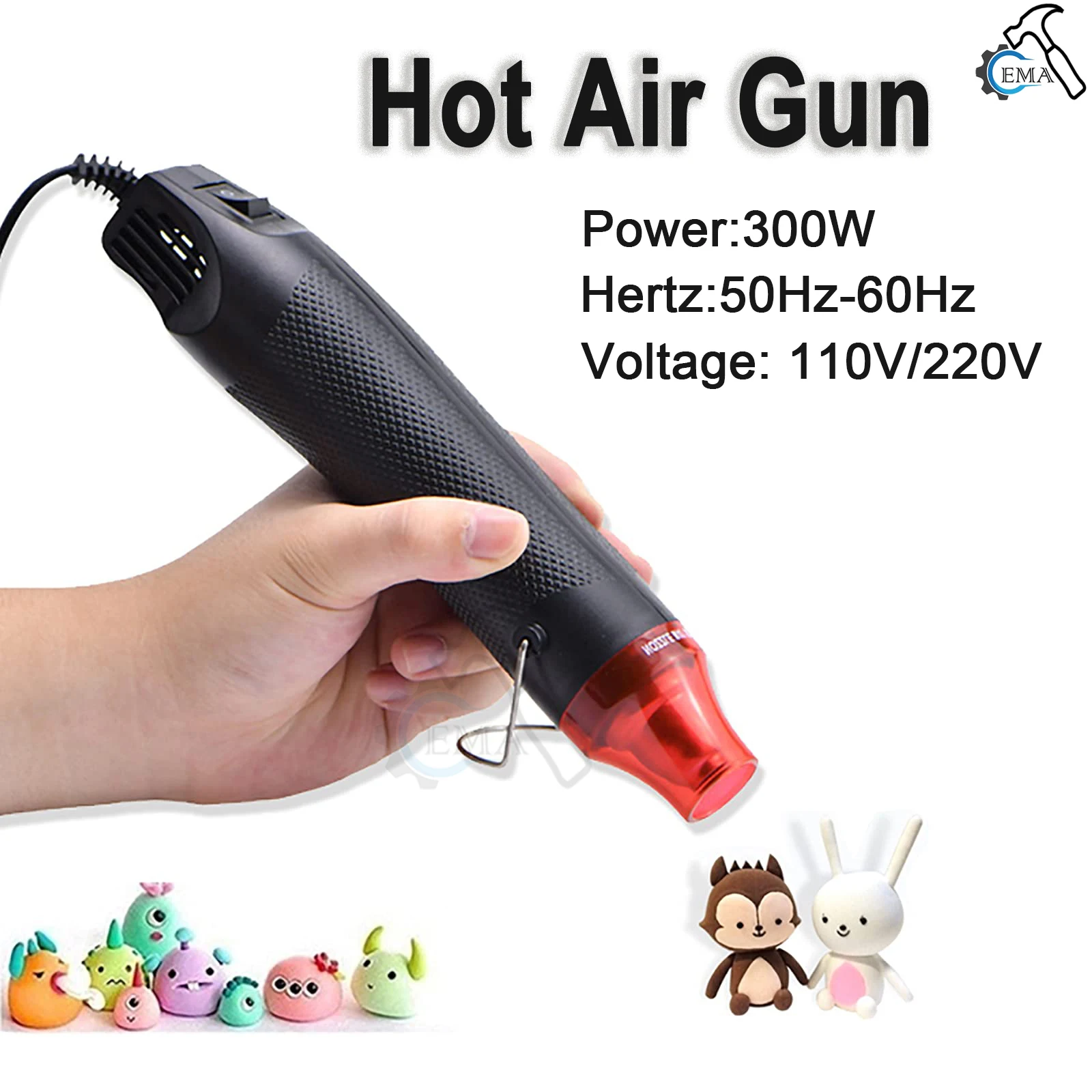 110 V/220 V US EU Standaard He - Resin Art Heat Gun recensie en prijs