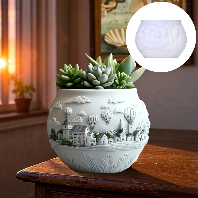 DIY Luchtballon Herenhuis Reli - Resin Art Heat Gun recensie en prijs