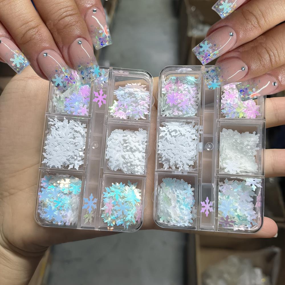 6/12 Grids 3D Aurora Kerst Sne - Xmas Resin Art recensie en prijs