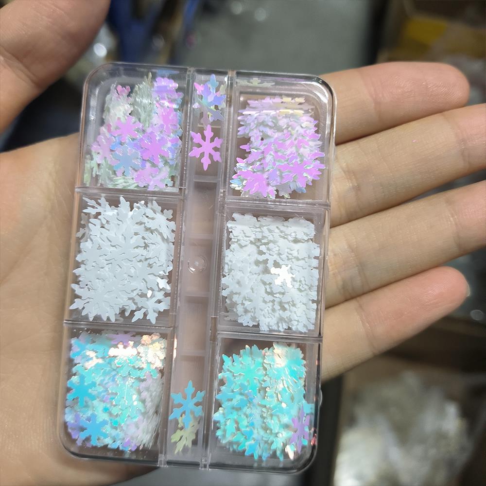 6/12 Grids 3D Aurora Kerst Sne - Xmas Resin Art recensie en prijs
