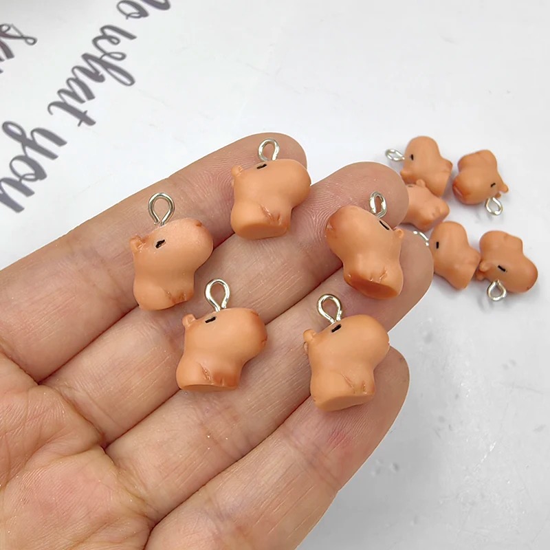 10 stuks schattige kleine capi - Resin Art Earrings recensie en prijs