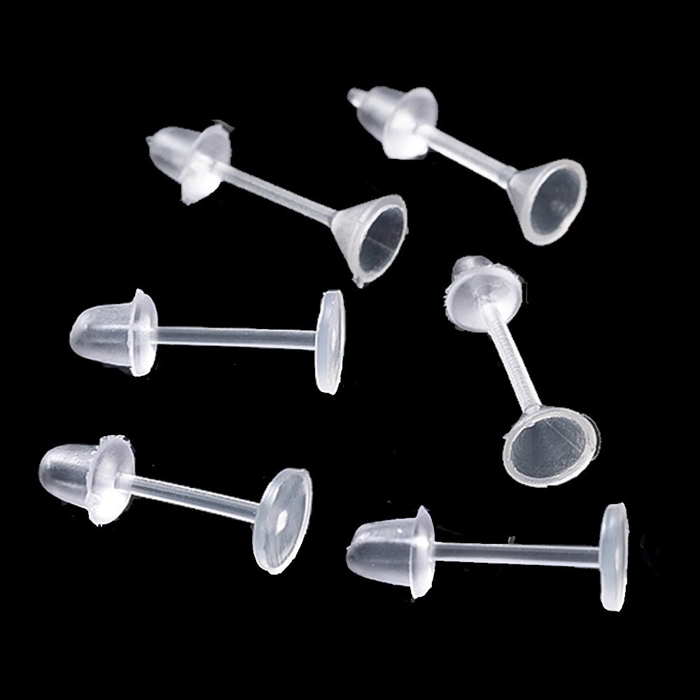 100 stuks witte hypoallergene  - Resin Art Earrings recensie en prijs