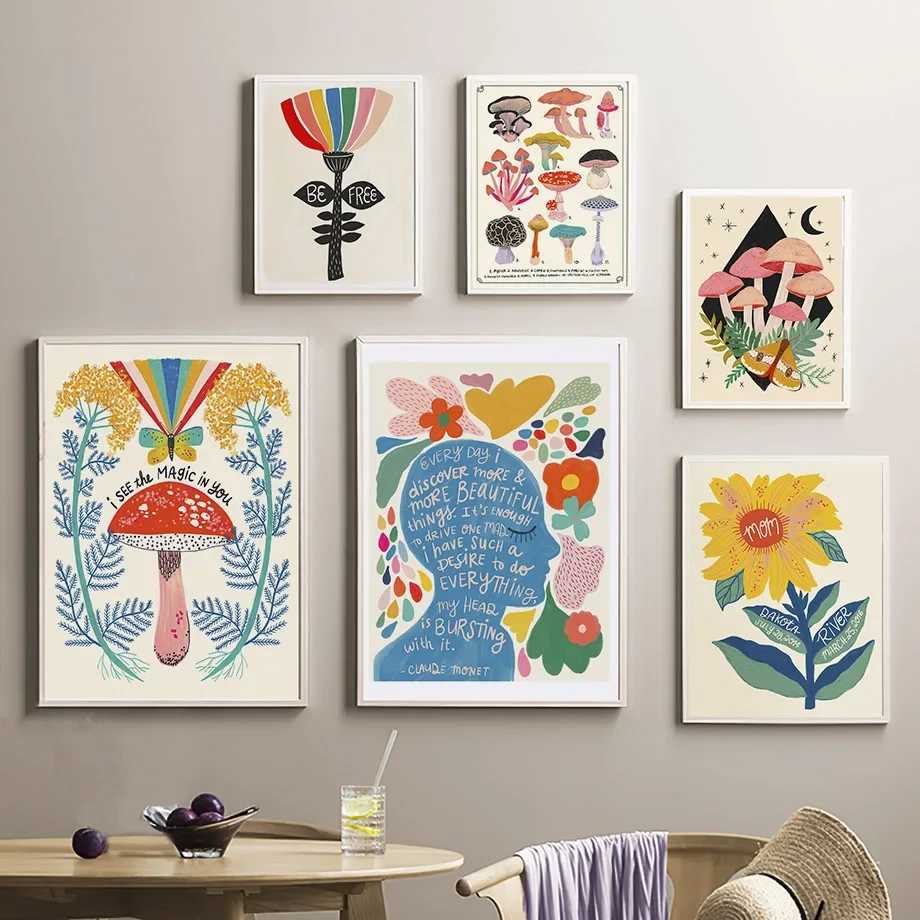 Boho Paddestoel Vlinder Zonneb - Resin Art Quote recensie en prijs